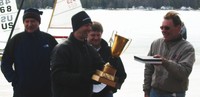 Matt Sruble and the NA trophy
