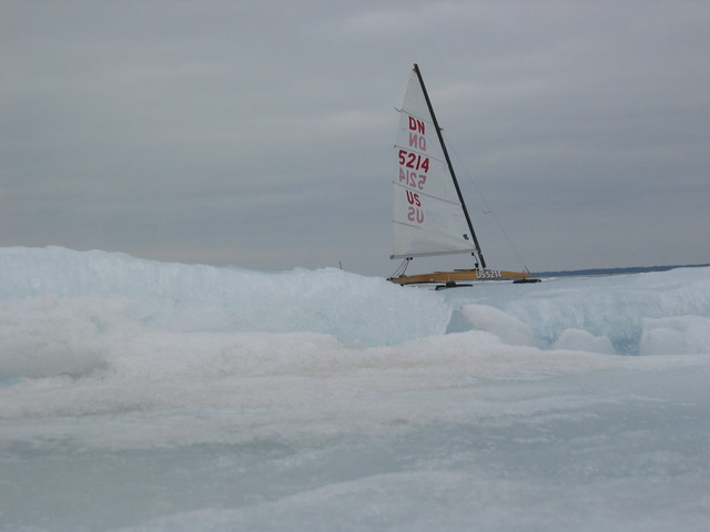 artistic shot. checkin ice..